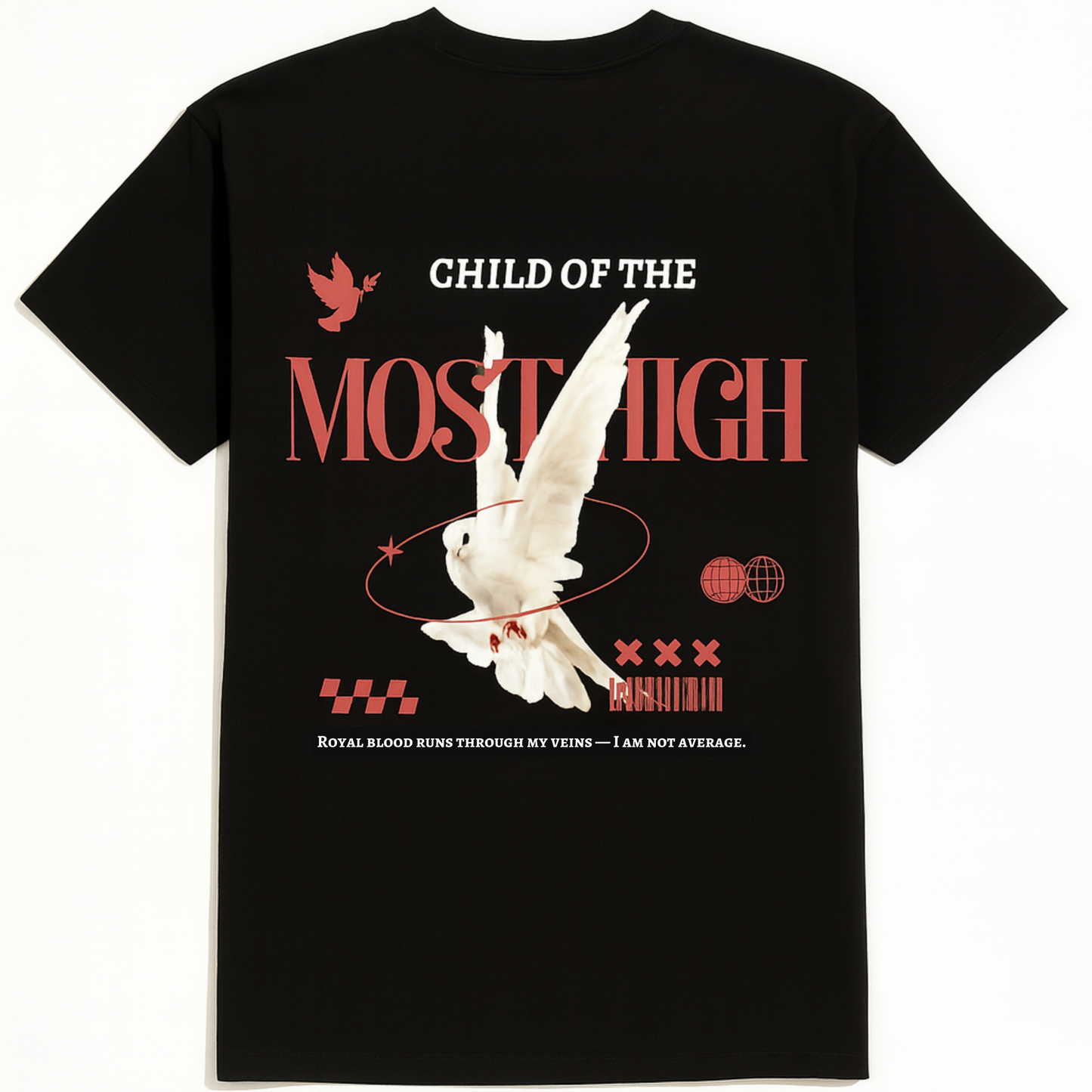"Child of the Most High" -- Unisex Oversized Tee