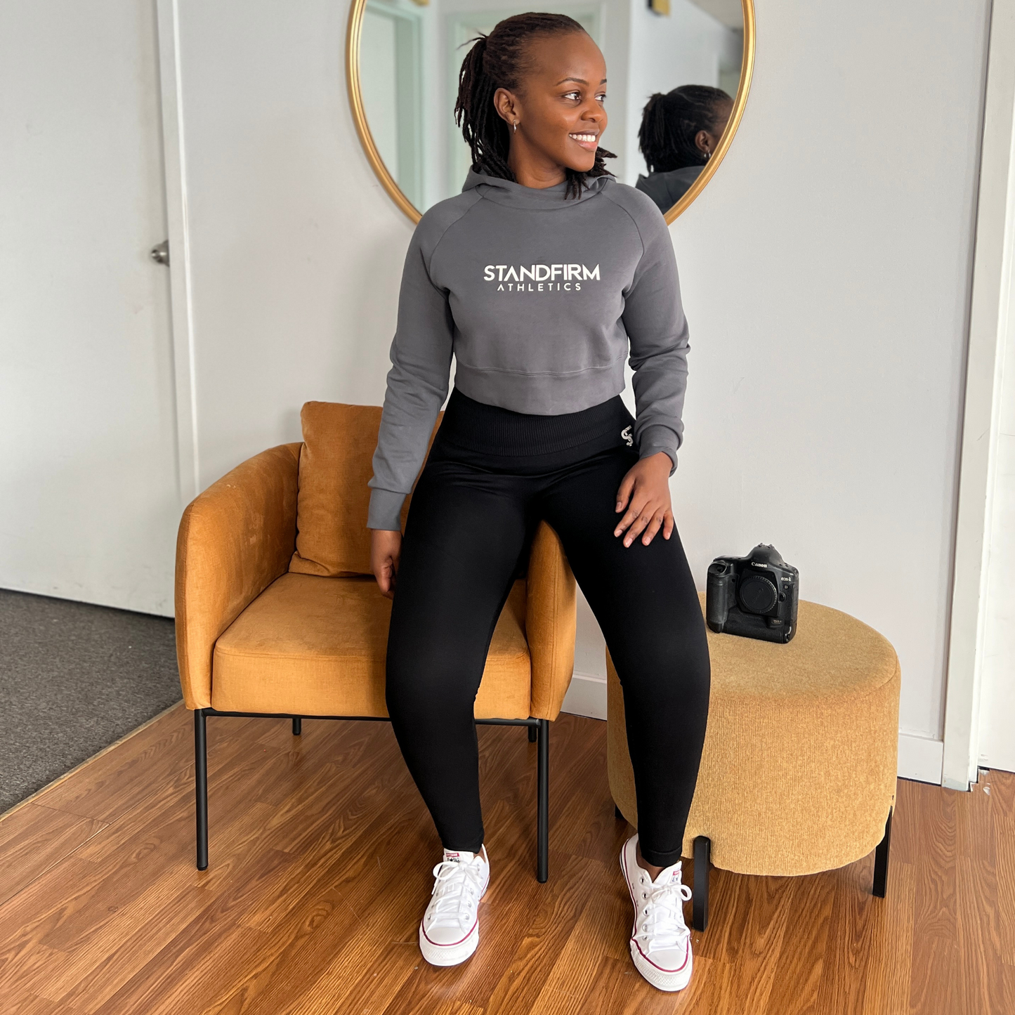 Fierce Crop Hoodie