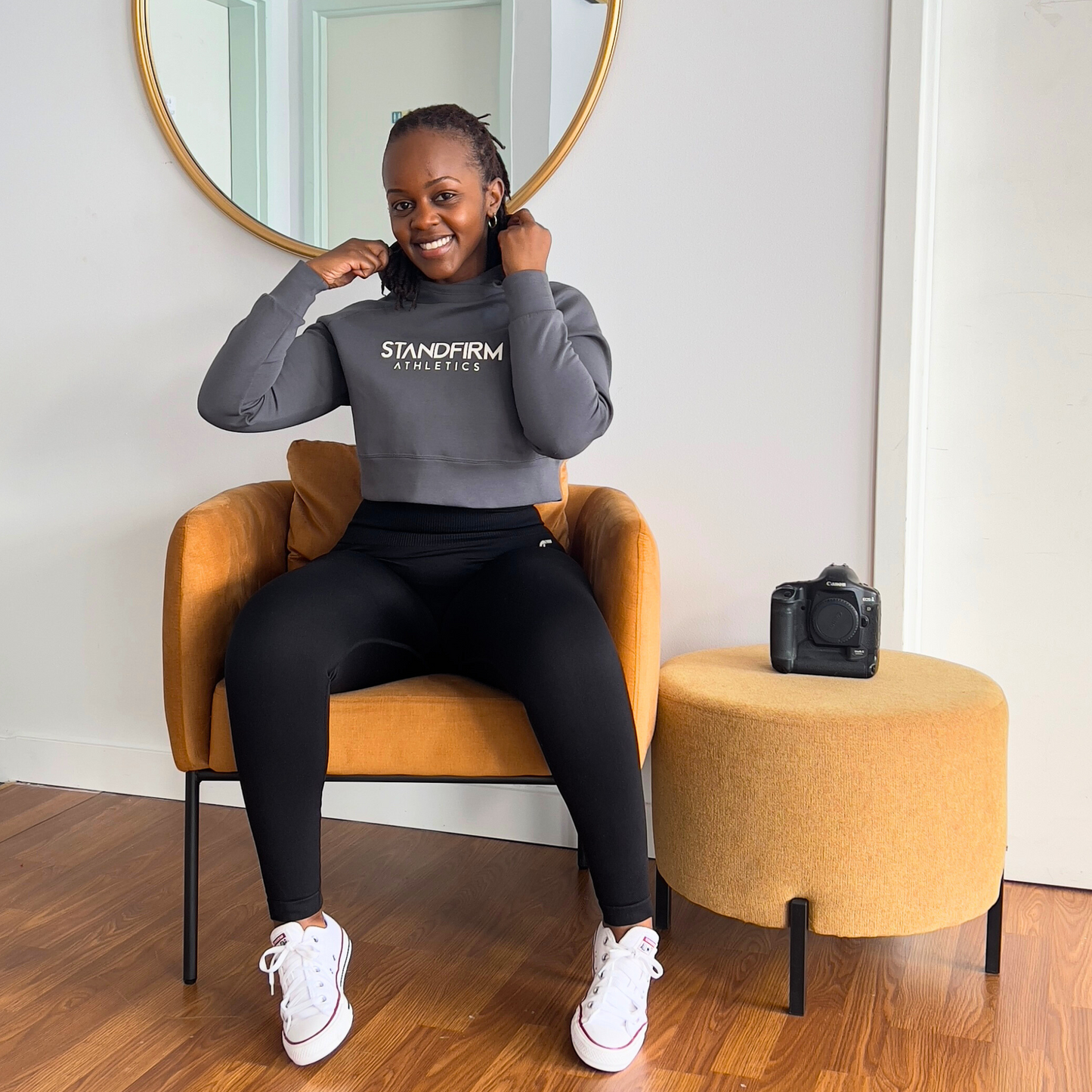 Fierce Crop Hoodie