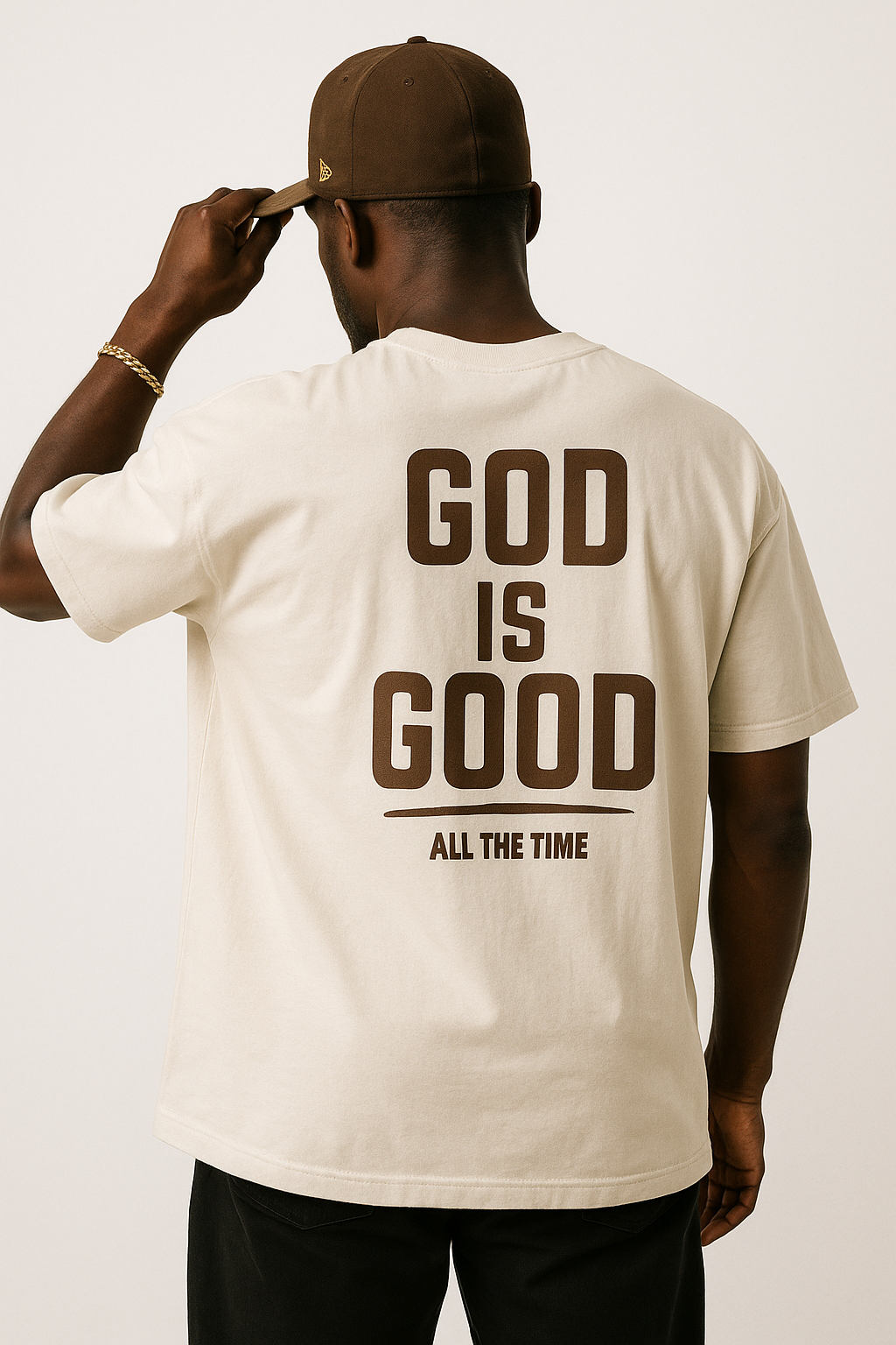 "God is Good" Unisex Oversized Tee