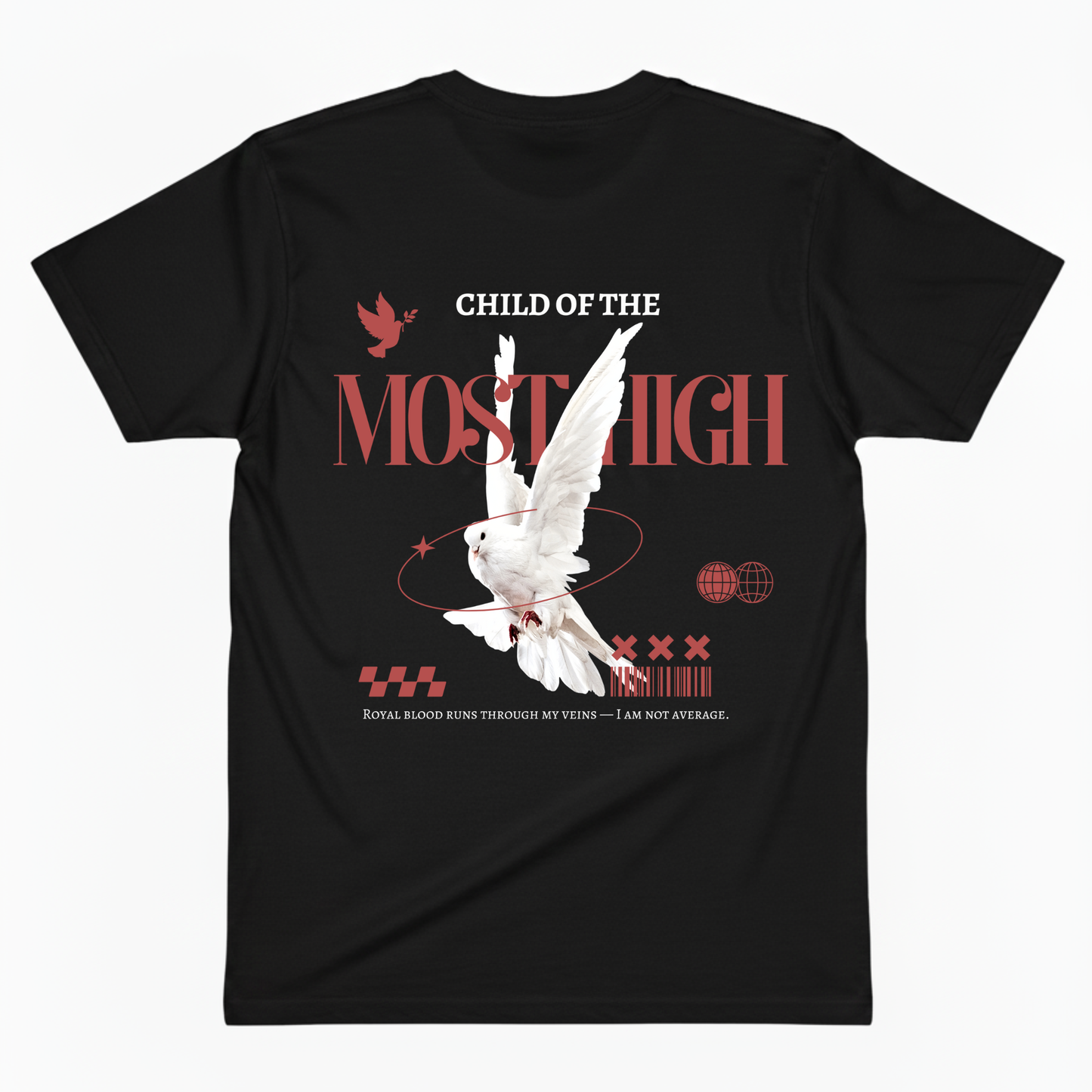 "Child of the Most High" -- Unisex Oversized Tee