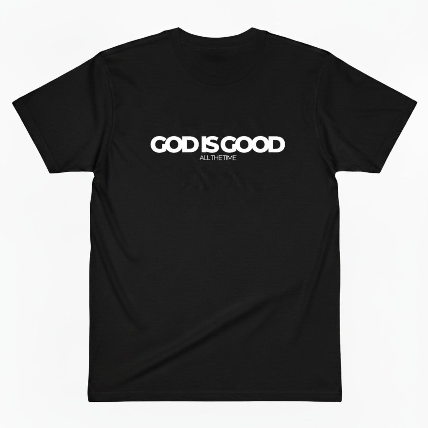 "God is Good" - Classic Contrast Unisex Oversized Tee