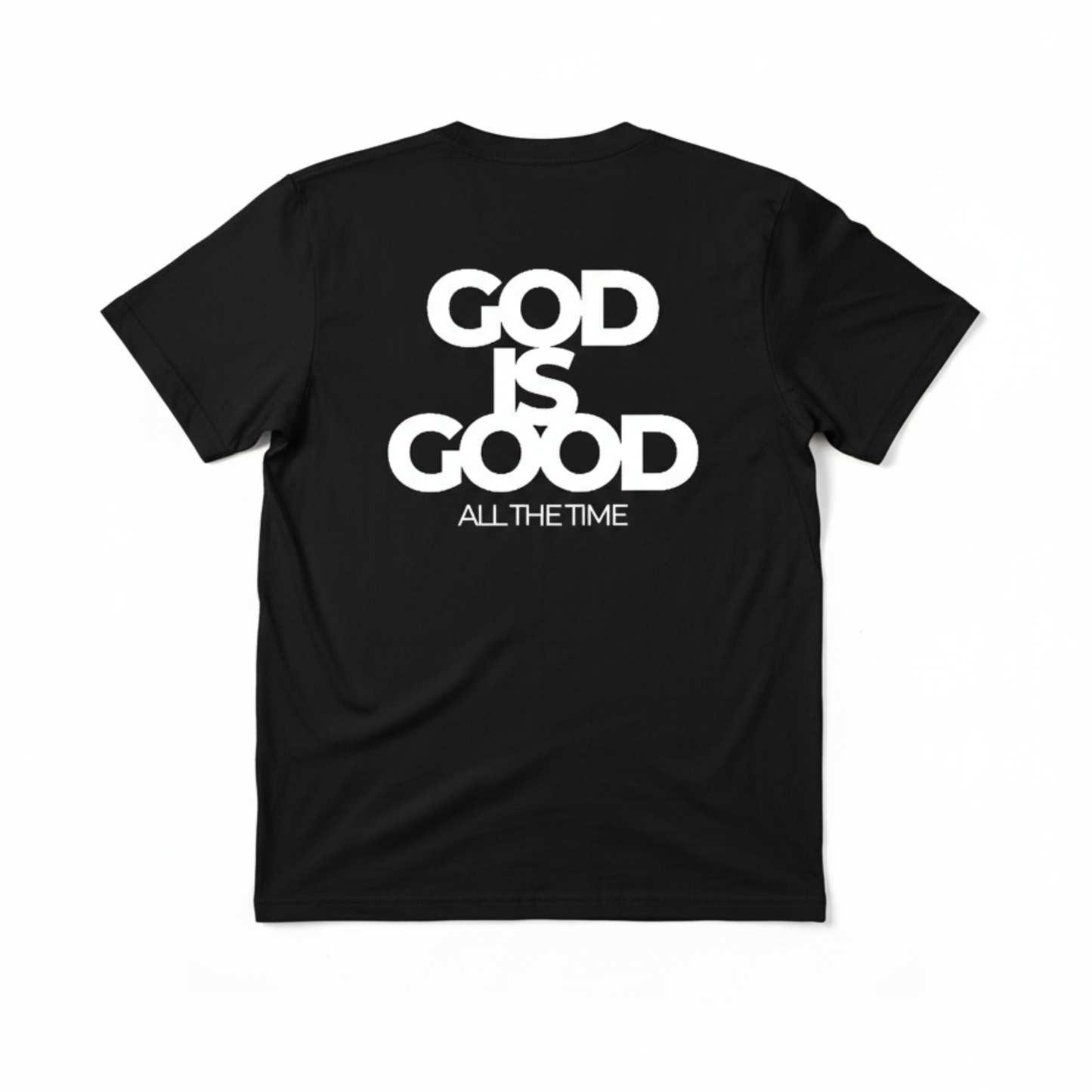 "God is Good" - Classic Contrast Unisex Oversized Tee
