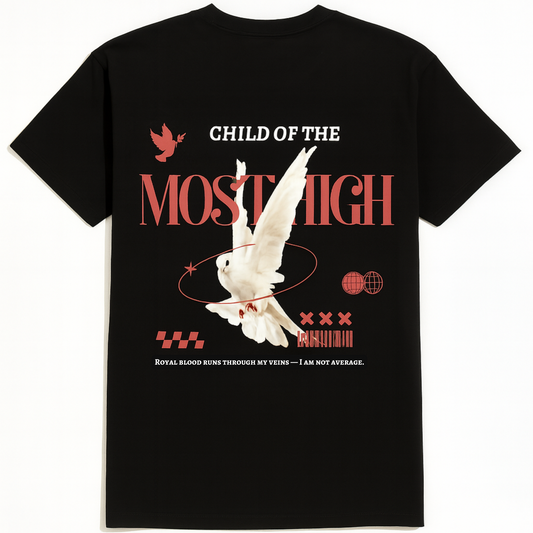 "Child of the Most High" -- Unisex Oversized Tee